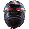 LS2 MX701 EXPLORER CARBON FRONTIER adventure helma černá/modrá